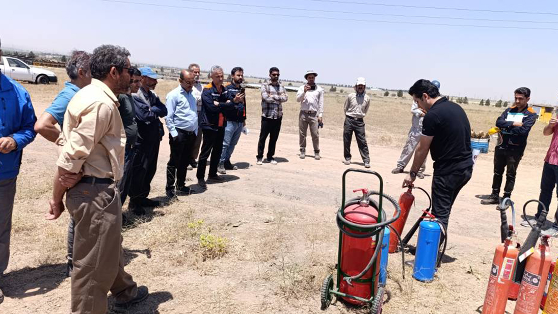 Fire Extinguishing Training - Asfalt Tous
