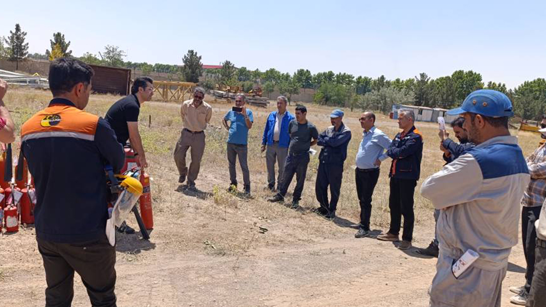 Fire Extinguishing Training - Asfalt Tous